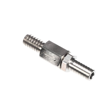 Bunn Check Valve, Sst.38 Barb W/Vit, No 40071.0015 40071.0015